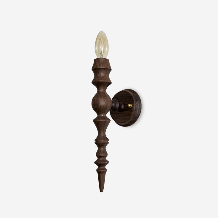 Wooden Wall Light (Decorative Sconce)