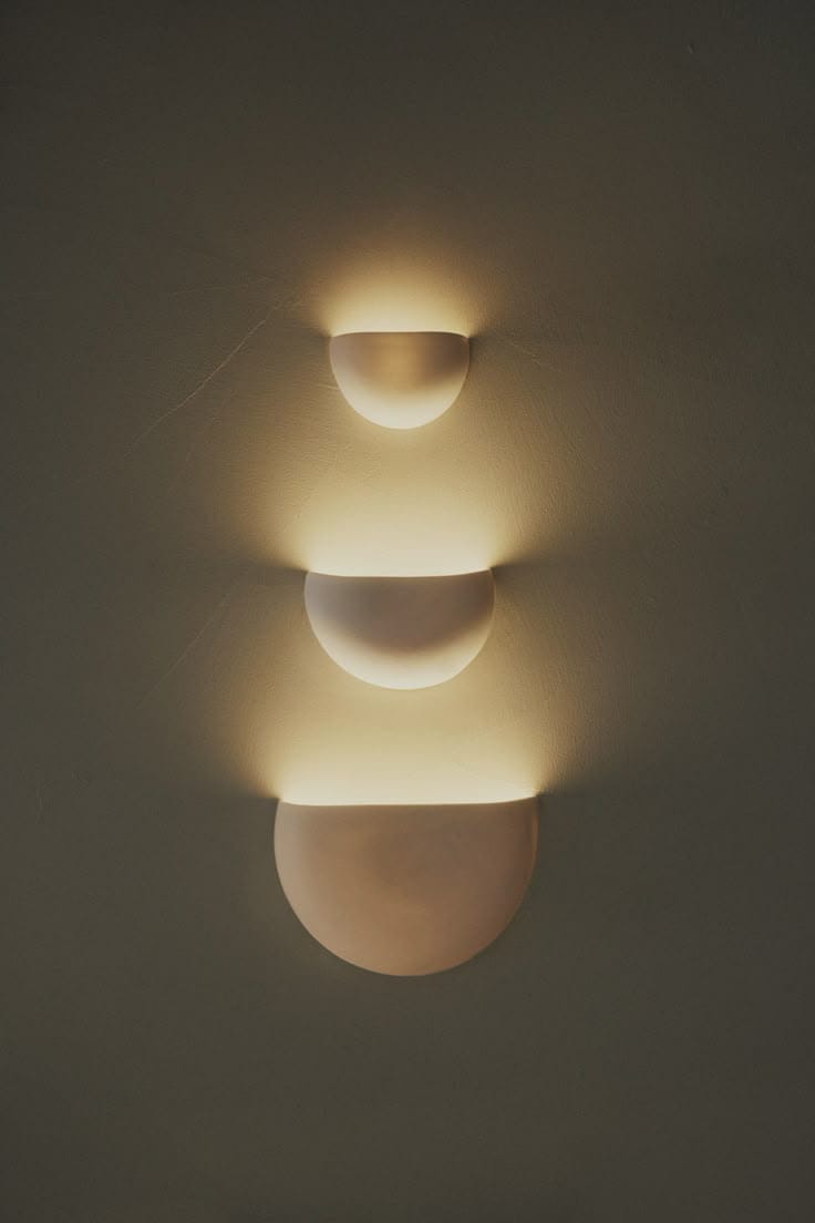 Half-Moon Wall Light (Ambient Glow –  set of 3 )