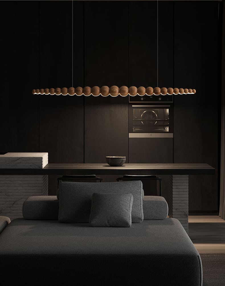 Rail, row Linear Pendant Light