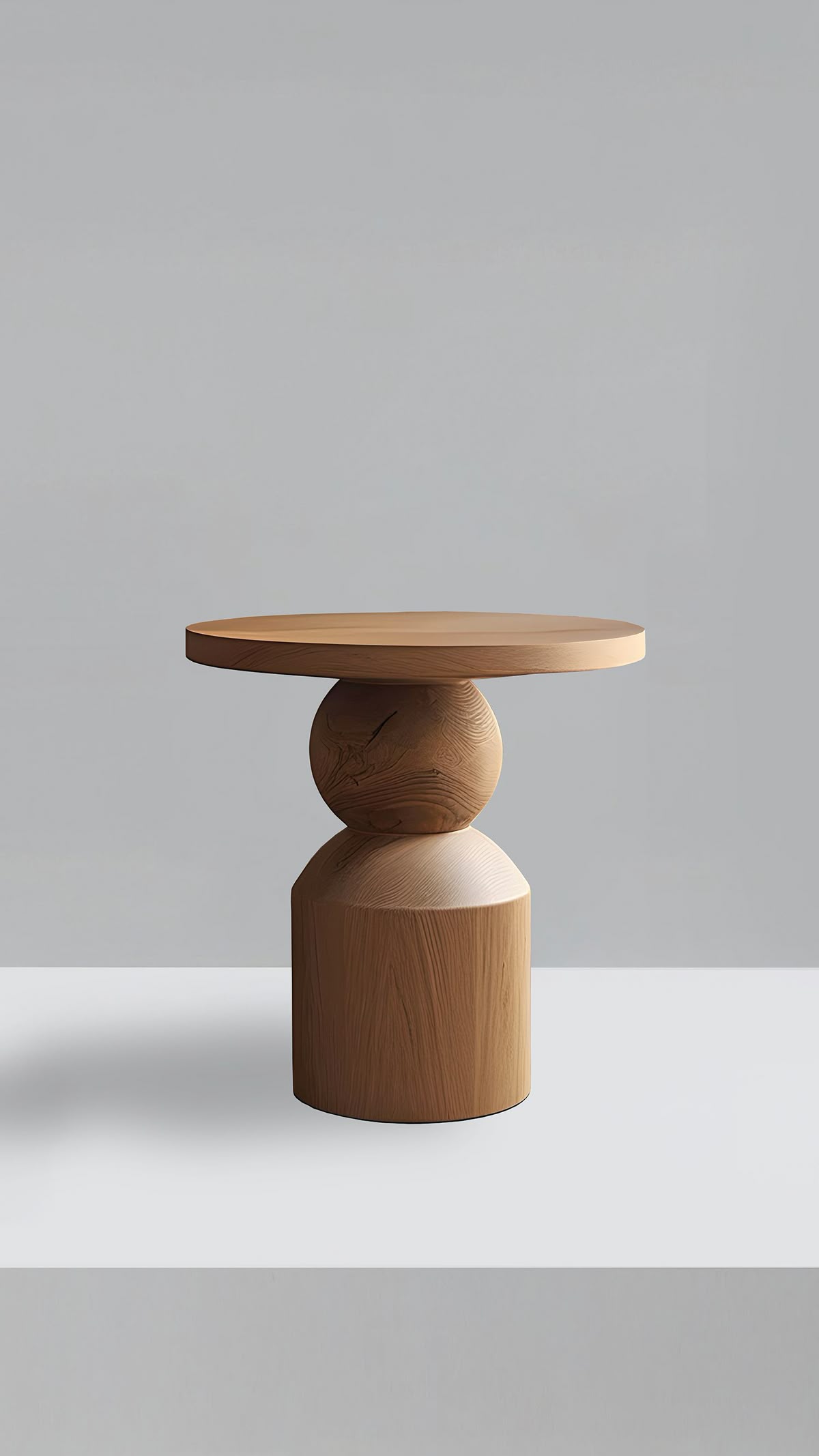 Orbix Sculptural Wooden Table