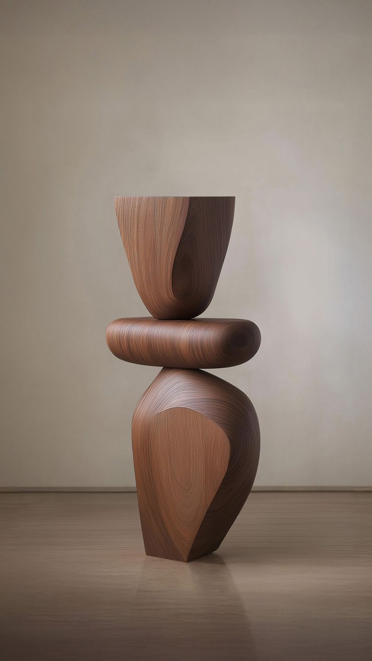 Barmha Teak Balance Wooden Sculpture