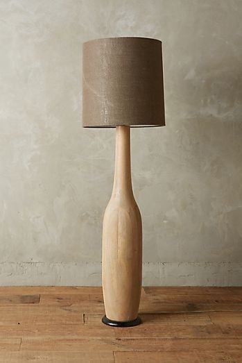 BCS Classic Handcrafted Wooden Floor Lamp