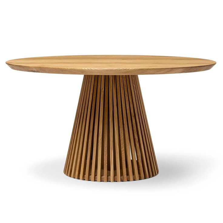 Round Wooden Dining Table