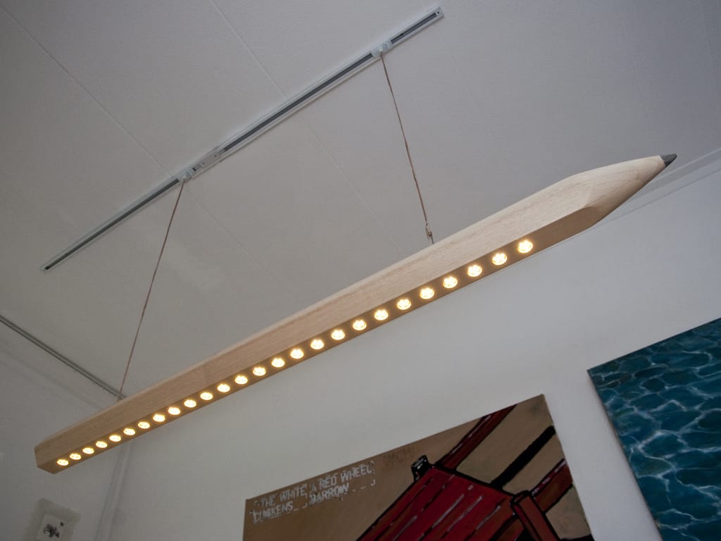 Pencil Linear Pendant Light – Brahma Teak Wood