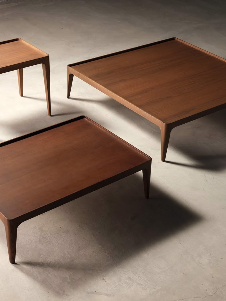 Modern Minimalist Wooden Center Table