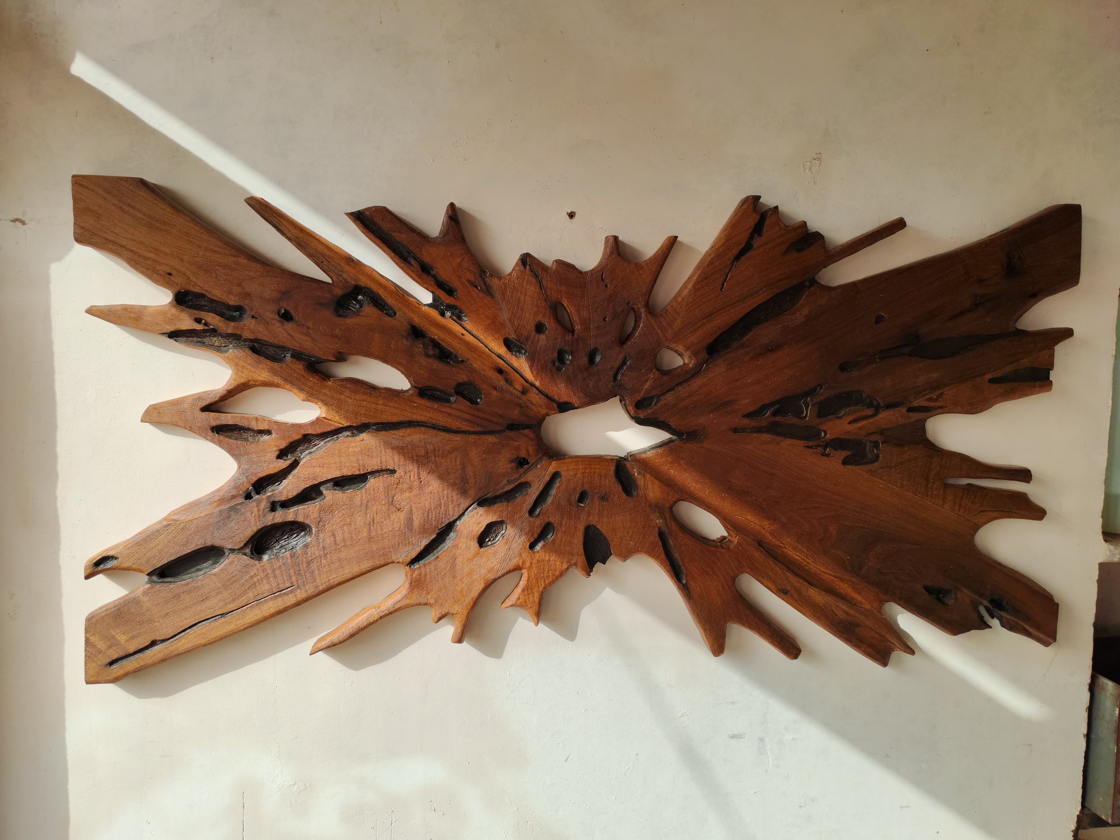 Natural Live Edge Wooden Wall Art Panel