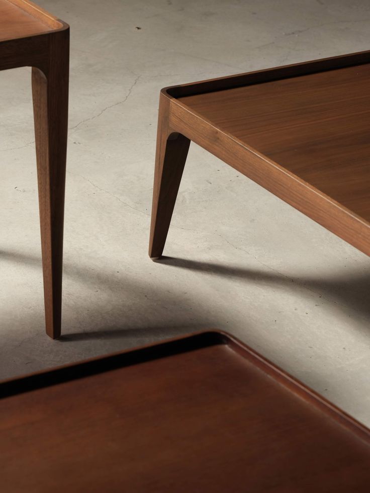 Modern Minimalist Wooden Center Table
