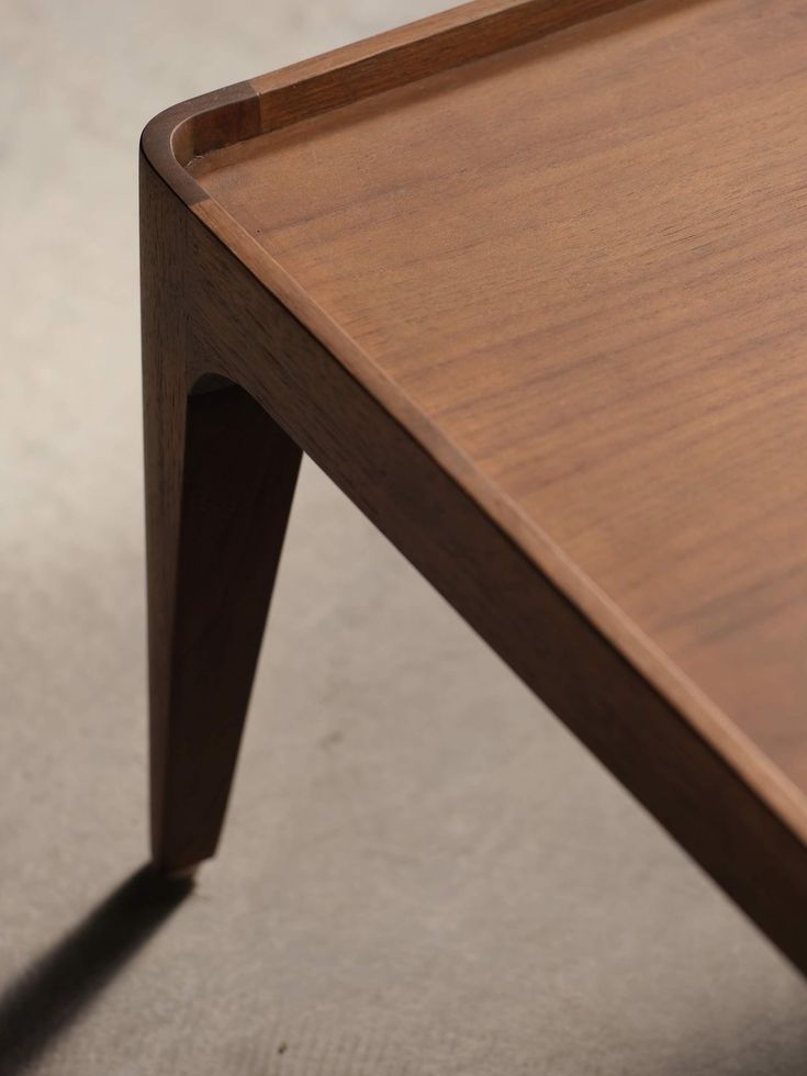 Modern Minimalist Wooden Center Table